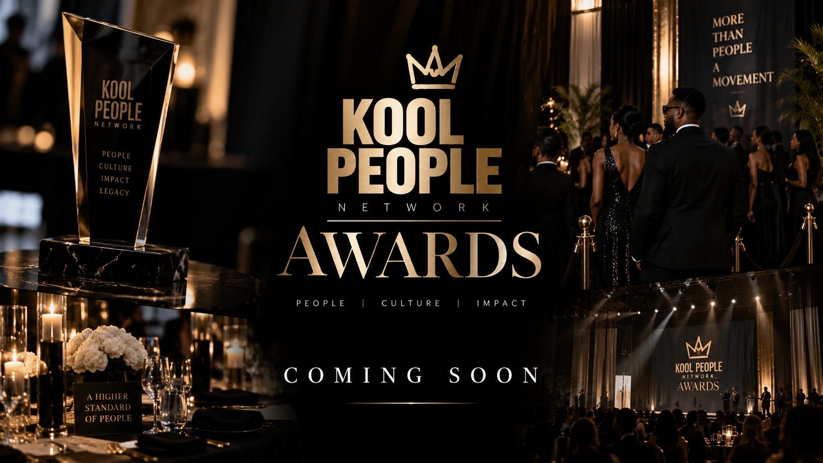 Kool People Network Awards — a future black-tie awards experience